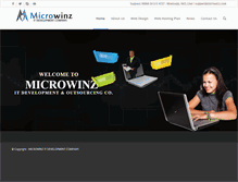 Tablet Screenshot of microwinz.com